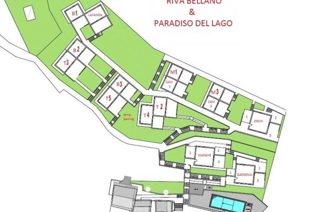 Terrazze Di Costa - Gardegna 3 Villa Bellano Eksteriør bilde
